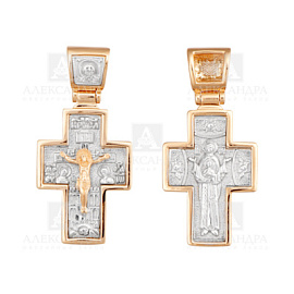 Крест христианский Кр265-01 золото