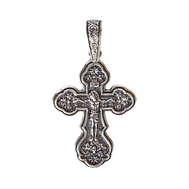 Крест христианский КР-60.1 серебро Полновесный